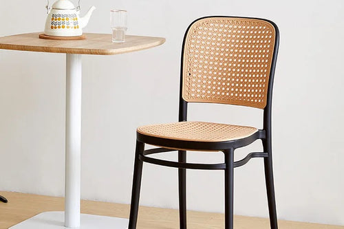 Side view of bubbles Stackable Chair