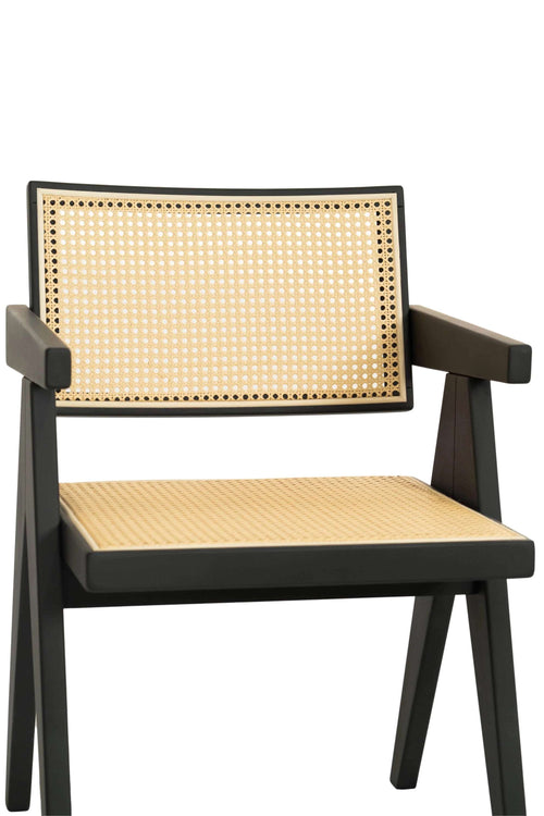 Closeup view of Carra chair