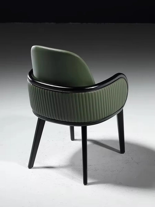 Back view of hirdo dining chair