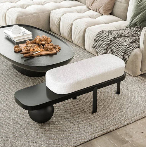 Japandi Style Bench in living room