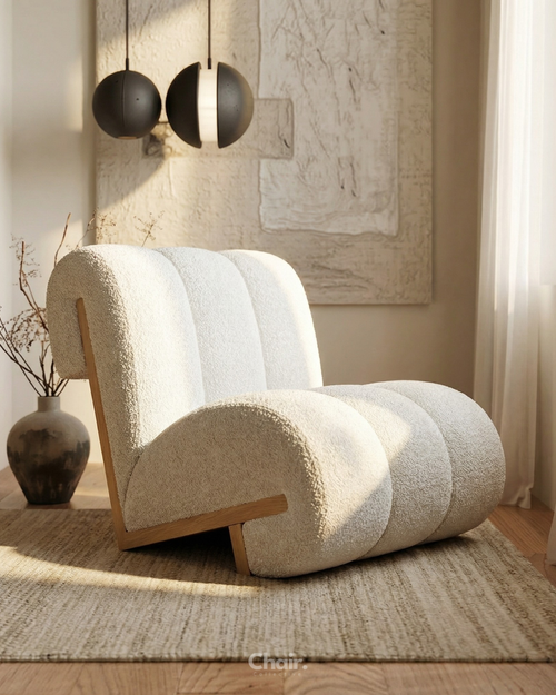 Luxury beige Bohoma Accent Chair Mumbai