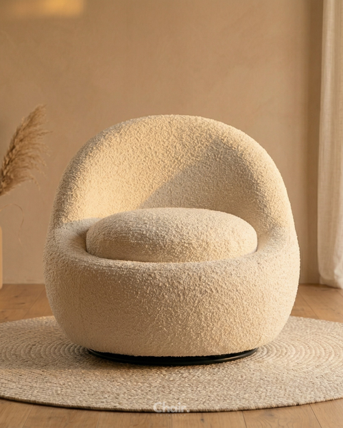 Luxury beige Eggi accent chair Hyderabad