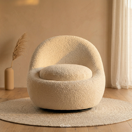 Luxury beige Eggi accent chair Hyderabad