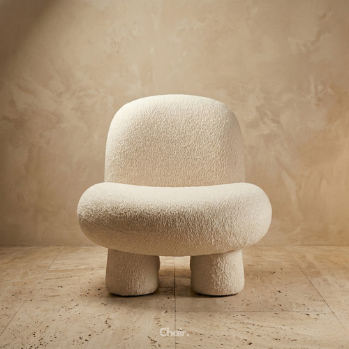 Luxury white Aurika Accent Chair Mumbai