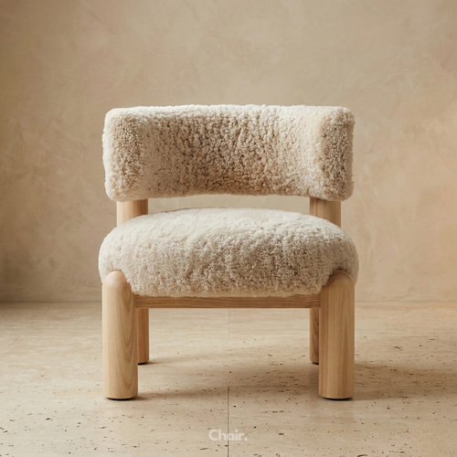 Luxury beige Aurora Accent Chair Mumbai