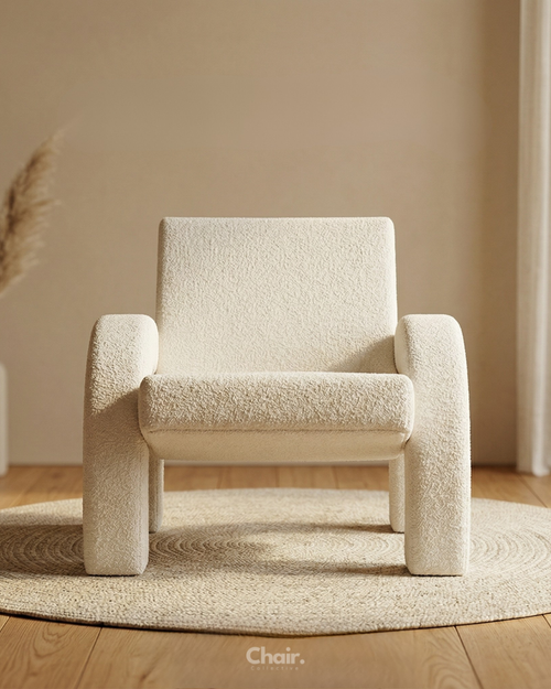 Luxury Beige Frost Accent Chair Hyderabad