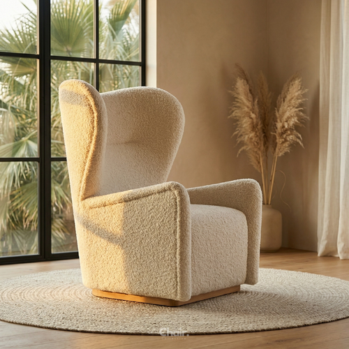 Luxury Beige Griffin accent chair Hyderabad