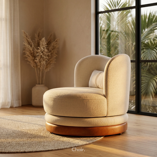 Gecko white Accent Chair