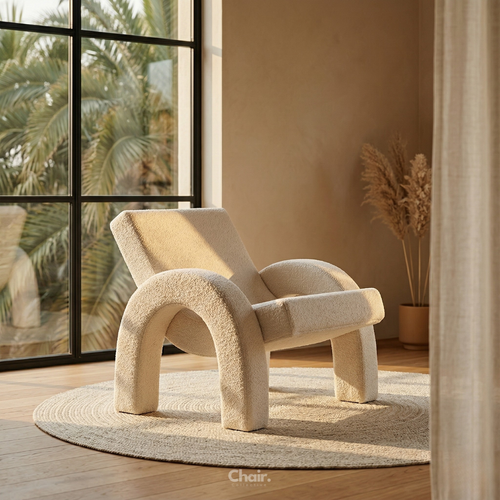 Luxury Beige Frost Accent Chair Hyderabad