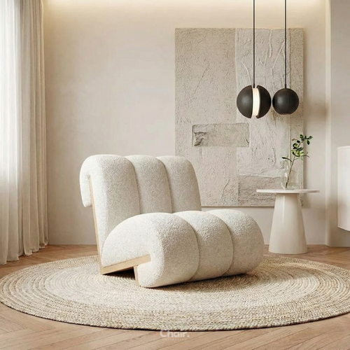 Luxury beige Bohoma Accent Chair Mumbai