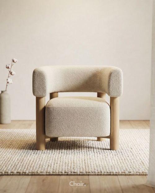 Luxury Beige Baron accent chair Bangalore