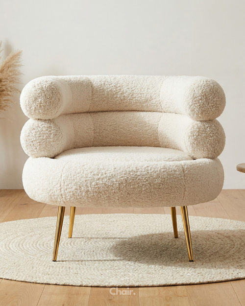 Luxury white Harrier Accent Chair Hyderabad
