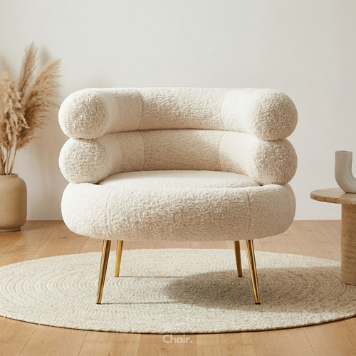 Luxury white Harrier Accent Chair Hyderabad

