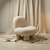 Luxury white Aurika Accent Chair Mumbai