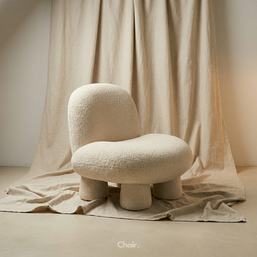 Luxury white Aurika Accent Chair Mumbai