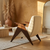Luxury White Bonito Accent chair Mumbai