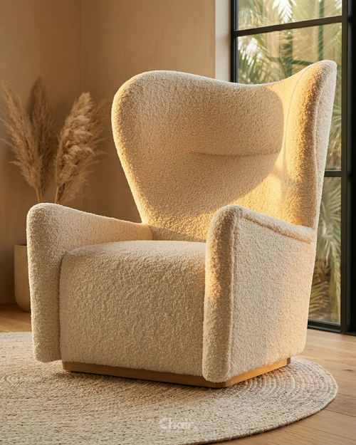 Luxury Beige Griffin accent chair Hyderabad