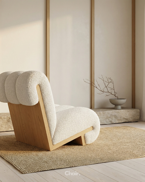 Luxury beige Bohoma Accent Chair Mumbai