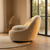 Luxury beige Eggi accent chair Hyderabad