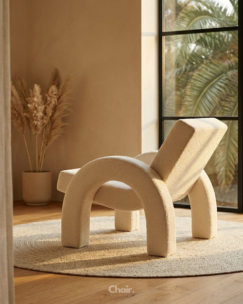 Luxury Beige Frost Accent Chair Hyderabad