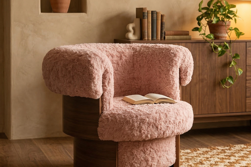Luxury pink Ackor Accent Chair Delhi
