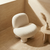 Luxury white Aurika Accent Chair Mumbai