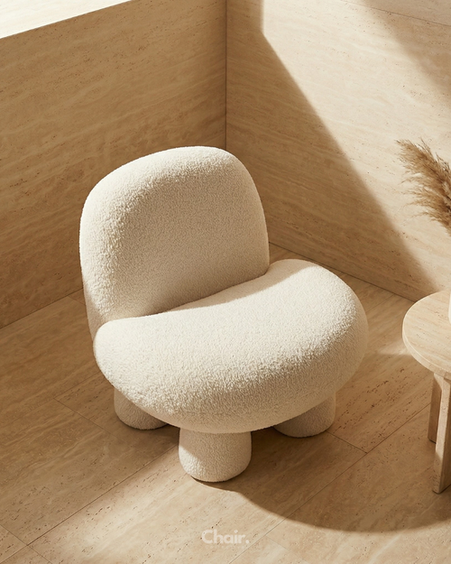 Luxury white Aurika Accent Chair Mumbai