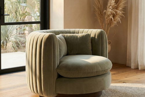 Luxury green Chelsea Accent Chair Hyderabad