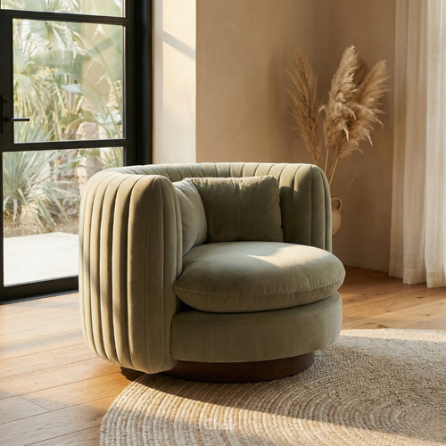 Luxury green Chelsea Accent Chair Hyderabad