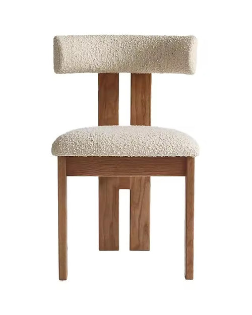 Front view of modern alaska chair
