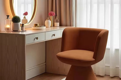 Comfortable mustard alison accent chair