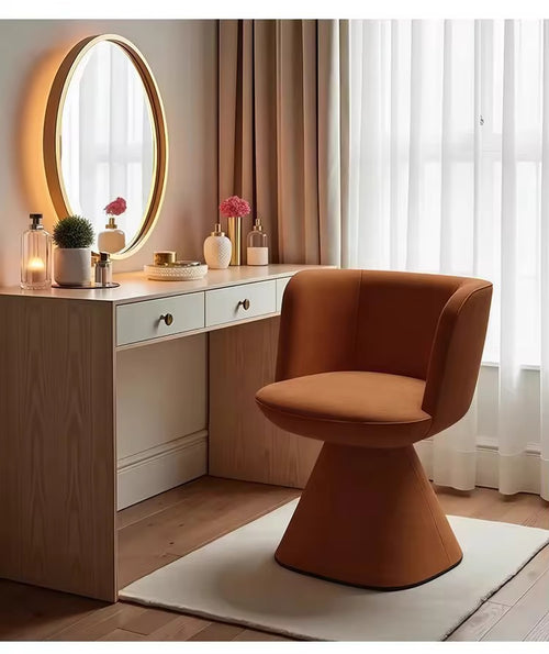 Comfortable mustard alison accent chair