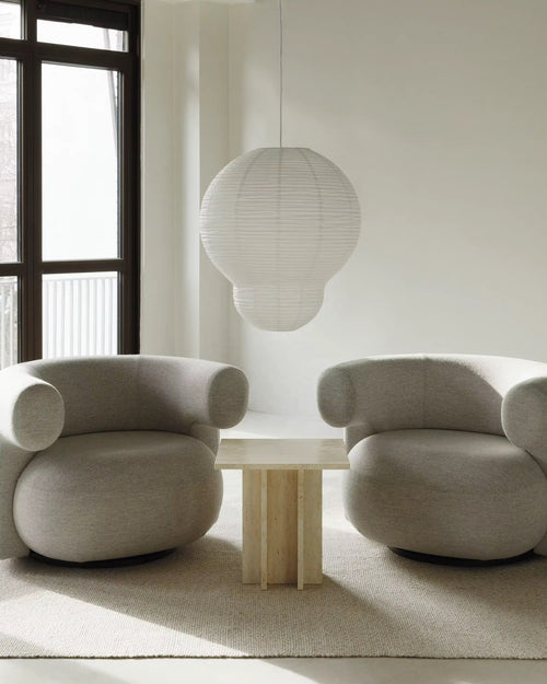 Experience the Apollo Accent Chair — a sculptural, cocoon-shaped lounge chair designed for modern luxury living. Plush, enveloping comfort meets premium upholstery in this bold statement piece. Perfect for living rooms, lounges, studios, and contemporary interiors. Shop luxury accent chair online India.