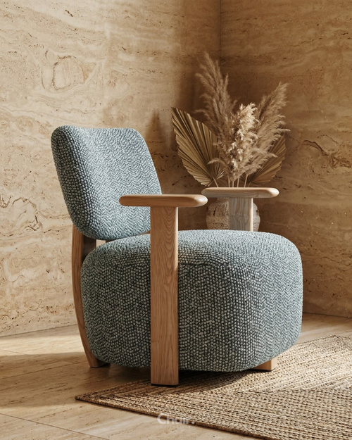 White Ash Wood with Thick Upholstery 