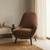 Luxury Brown Aurika Accent Chair Mumbai