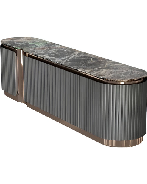 Right side profile of Atlanta console.
