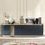 Atlanta Console with fluted design and marble top