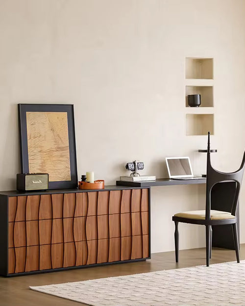 Ocean-inspired Atlantis acacia sideboard furniture 