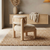 Luxury beige Aurora Accent Chair Mumbai