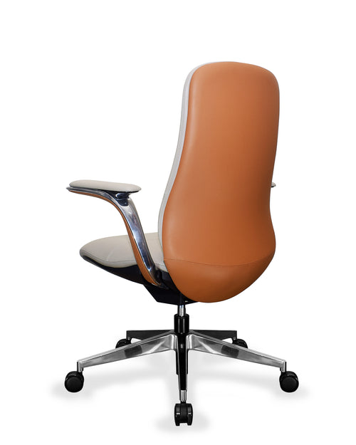 Comfortable office chair from back