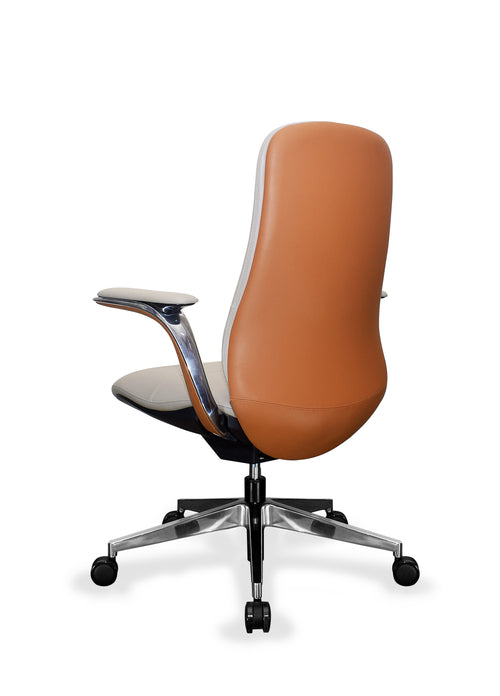 Comfortable office chair from back