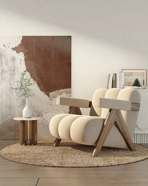 Bambino chair with padded arm supports