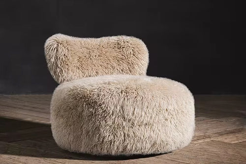 Luxury Peachy Accent Chair Bangalore