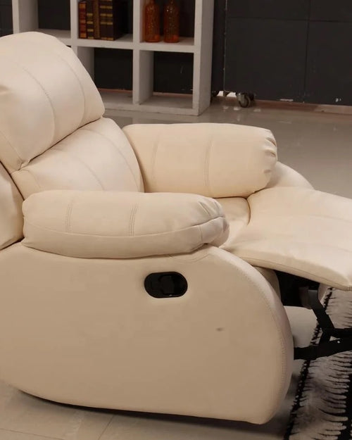 Spacious bulky recliner chair for home theater or lounge