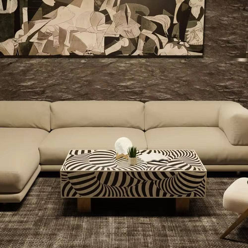 console bellagio table in living room