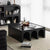 Luxury black Noreme coffee table Pune