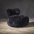 Luxury Peachy Black Accent Chair Bangalore
