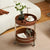 Brown Brian Tray Trolley round serving cart 