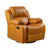 Side profile of Harissa recliner with deep backrest padding