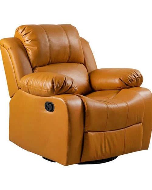 Side profile of Harissa recliner with deep backrest padding